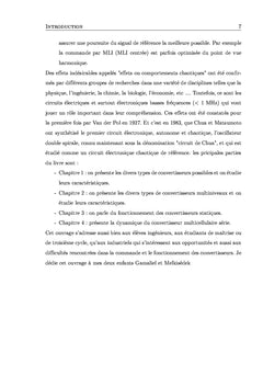Convertisseurs de puissance, description, comportements dynamiques