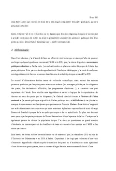 Les partis politiques islamistes au pouvoir dans le monde musulman