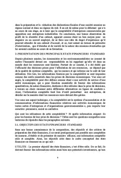 Principes comptables internationaux, analyses pratiques, subtilités