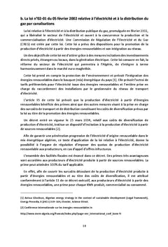 La stratégie énergétique dans le cadre du développement durable: