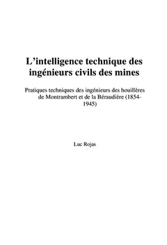 L'intelligence technique des ingénieurs civils des mines