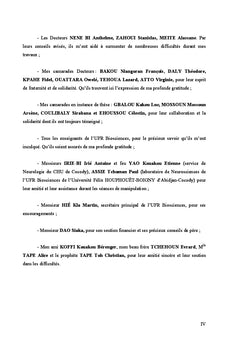 Effets Du Koutoukou Sur La Memoire Spatiale Chez La Souris