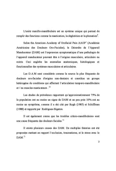 Efficacité des Orthèses dans le Dysfonctionnement Temporomandibulaire
