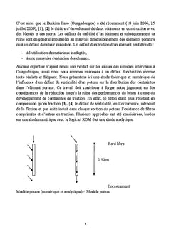 Resistance statique de materiaux aux sollicitations thermomecaniques