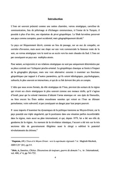 La géostratégie de l'Iran au Moyen-Orient