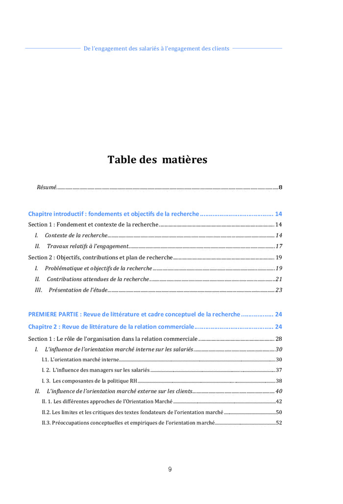 De l'engagement du salarié à l'engagement du client