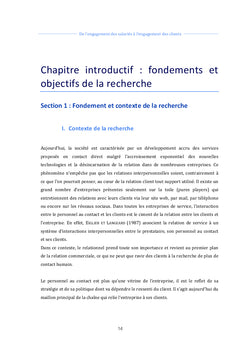 De l'engagement du salarié à l'engagement du client