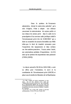 PME et performance en Algerie