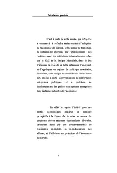 PME et performance en Algerie