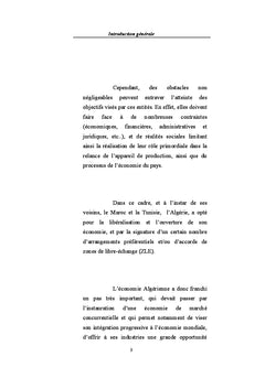 PME et performance en Algerie