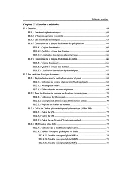 Impact de changement climatique sur la ressource en eau (Haut Cheliff)