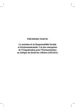 Responsabilité managériale des entreprises de l'OHADA et Contrats pétroliers