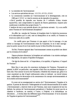 Cours d'Hygiène et Gestion de l'environnement
