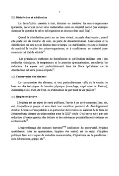 Cours d'Hygiène et Gestion de l'environnement