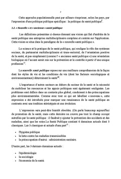 Cours d'Hygiène et Gestion de l'environnement