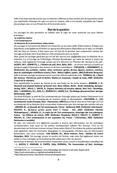 La conservation restauration d'oeuvres contemporaines en cheveux