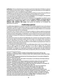 La conservation restauration d'oeuvres contemporaines en cheveux