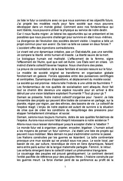 De l'arrivée de l'espèce par la mer