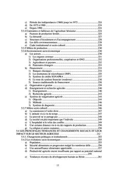 Influence des facteurs socio-économiques dans la gestion agricole