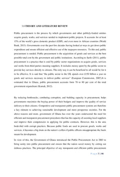 Evaluating the Effectiveness of the Procurement Acts