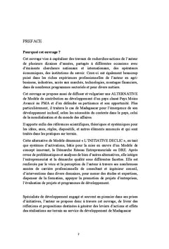 DeCLIC pour l'emergence d'un Developpement Inclusif