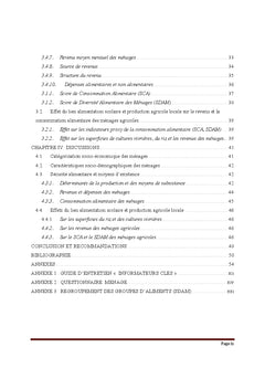 Effet des «groupements agricoles liés aux cantines scolaires»