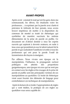 POUVOIR RHÉTORIQUE