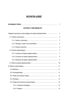 Brèches ostéoméningées : place de la cisternographie isotopique