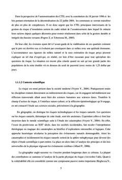 Analyse des risques Hydrologiques dans trois quartiers de Douala