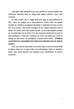 Mecanismes de la reglementation coutumiere dans la gestion des ressources naturelles