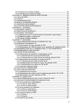 Techniques de production du Blé (triticum) en Afrique:Côte d'Ivoire