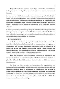 Amélioration de la performance du réseau informatique