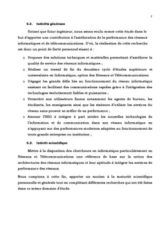 Amélioration de la performance du réseau informatique
