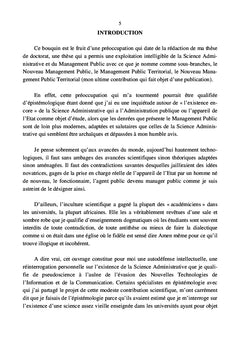 De la Science Administrative au Management public