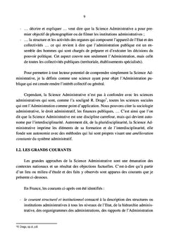 De la Science Administrative au Management public