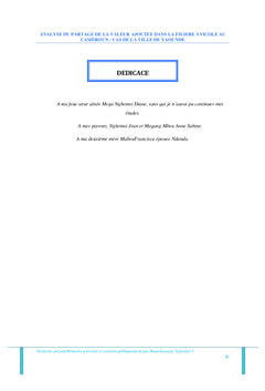 Analyse du partage de la valeur ajoutée dans la filière avicole