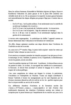 Le Mali : Un Pays en quête de nouvelles valeurs humaines