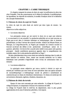 Dynamiques locales et rente pétrolière au Niger