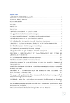 Analyse des sources de fluctuations economiques en cote d'Ivoire