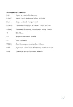 Analyse des sources de fluctuations economiques en cote d'Ivoire