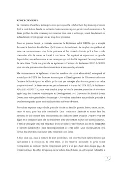 Analyse des sources de fluctuations economiques en cote d'Ivoire