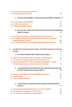 Business International & Droits De L'Homme : l'equation insoluble ?