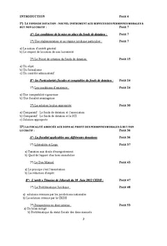 Le fonds de dotation : Un nouvel instrument de gestion patrimoniale