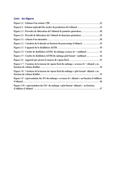 Utilisation de l'ethanol comme carburant et comme substituant au MTBe