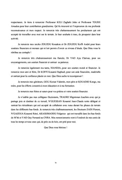 Diagnostic de la variabilité des rendements en riziculture de bas-fond