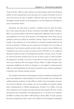 Trois essais en économie de la santé