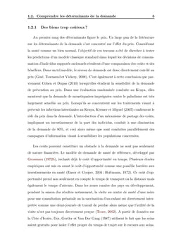 Trois essais en économie de la santé