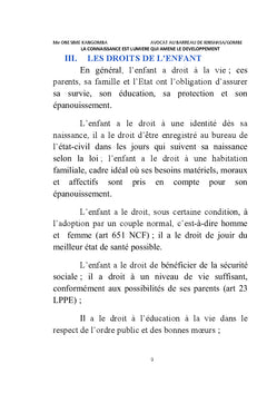 Guide pratique des droits des enfants et eleves