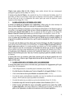 La pratique de la guérison divine dans l'église locale