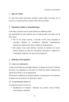 Evaluation du Cout du Tabagisme dans Une Societe Nationale